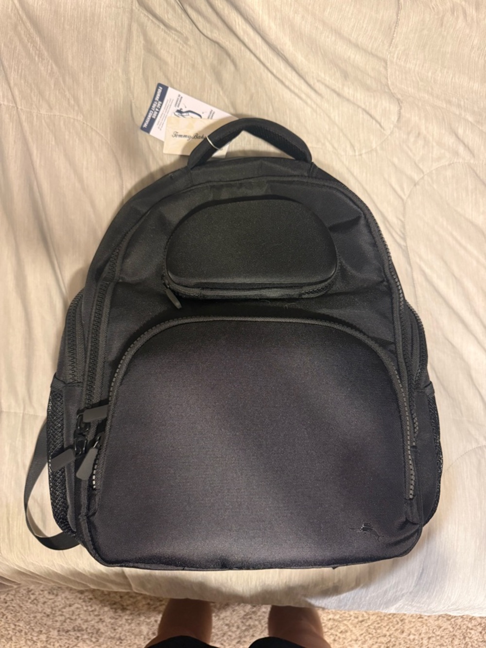 Tommy Bahama Black Men’s Backpack carry on